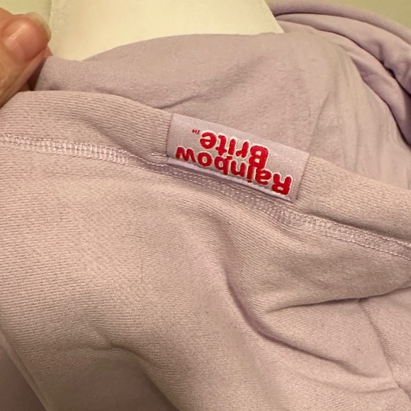 Rainbow Brite Lavender Hoodie with Colorful Graphic - Picture 7 of 11